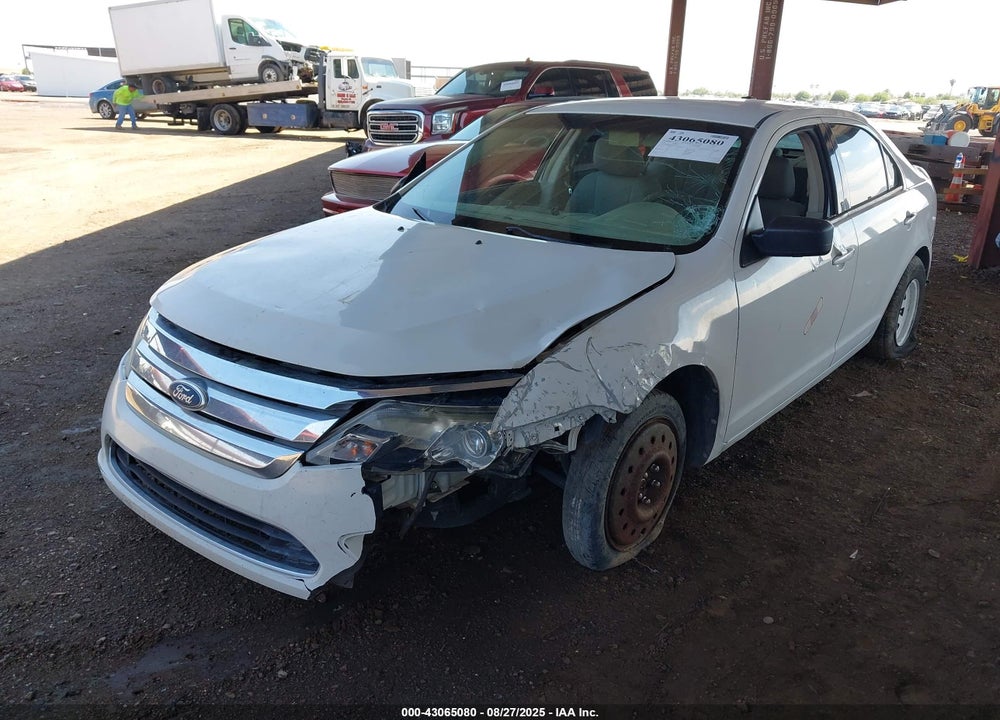 2012 FORD FUSION VIN: 3FAHP0GA7CR187177