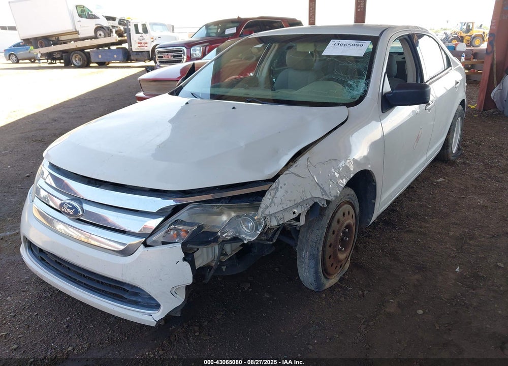2012 FORD FUSION VIN: 3FAHP0GA7CR187177