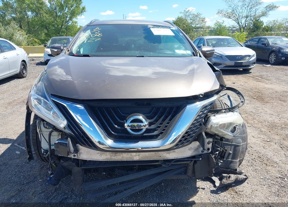 2015 NISSAN MURANO VIN: 5N1AZ2MH8FN209192