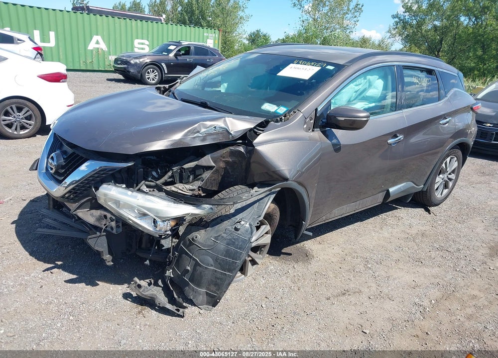 2015 NISSAN MURANO VIN: 5N1AZ2MH8FN209192