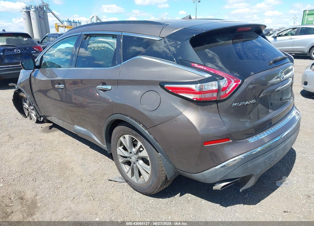 2015 NISSAN MURANO VIN: 5N1AZ2MH8FN209192
