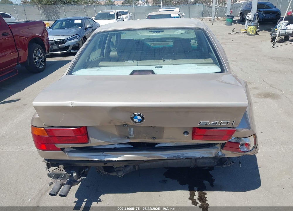 1995 BMW 540 I AUTOMATIC VIN: WBAHE632XSGF32256