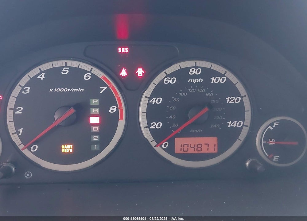 2004 HONDA CR-V LX VIN: JHLRD784X4C044154