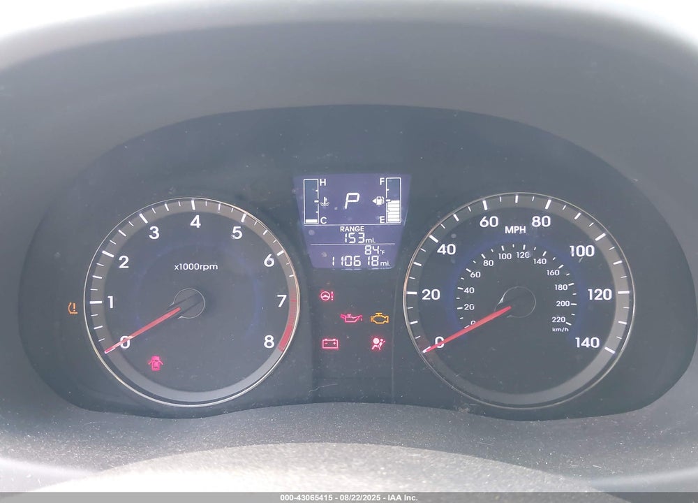2015 HYUNDAI ACCENT GLS VIN: KMHCT4AE3FU872949
