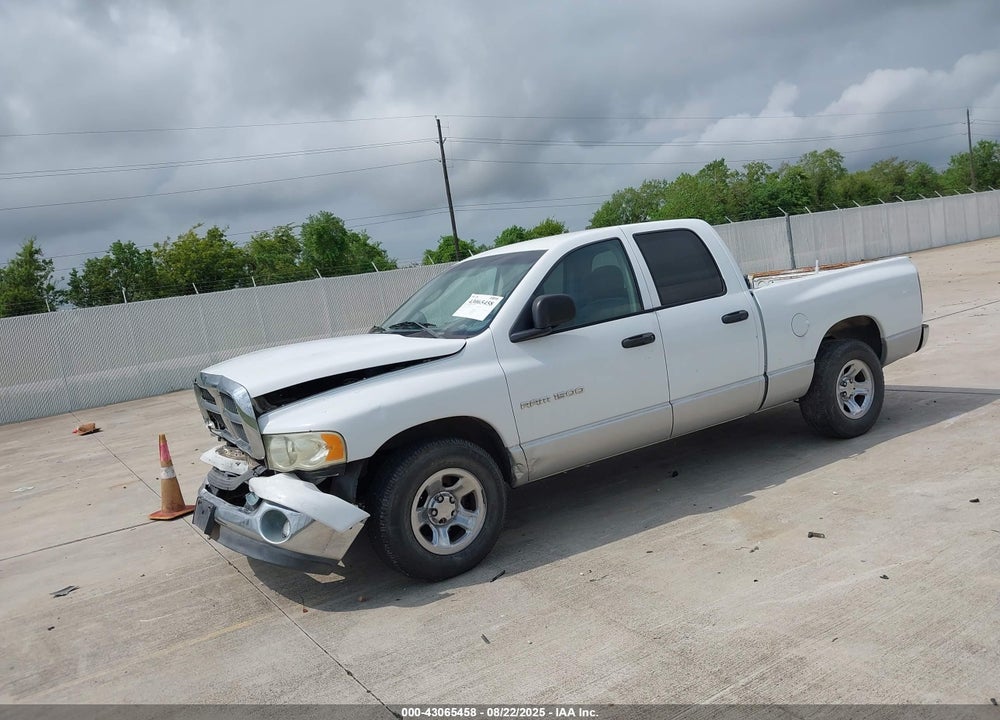 2003 DODGE RAM 1500 SLT/LARAMIE/ST VIN: 1D7HA18NX3S112129