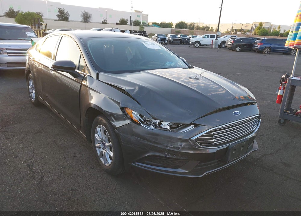 2017 FORD FUSION S VIN: 3FA6P0G73HR284718