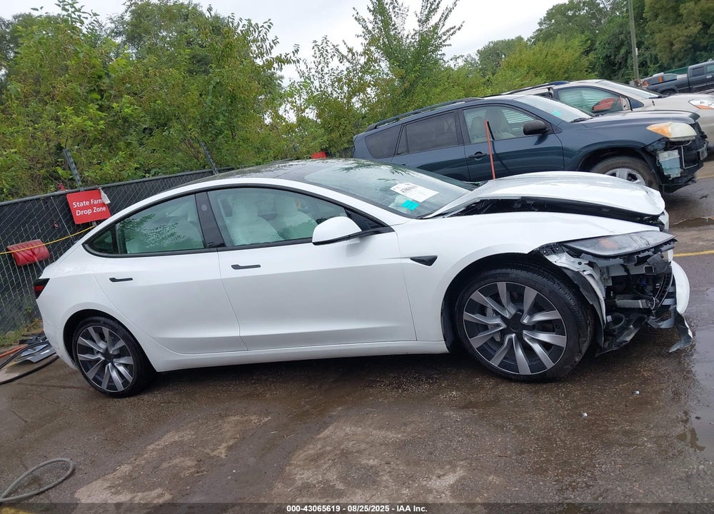 2024 TESLA MODEL 3 LONG RANGE DUAL MOTOR ALL-WHEEL DRIVE VIN: 5YJ3E1EB5RF753391