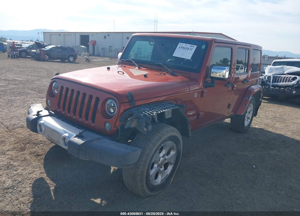 2014 JEEP WRANGLER UNLIMITED VIN: 1C4BJWEG8EL281727