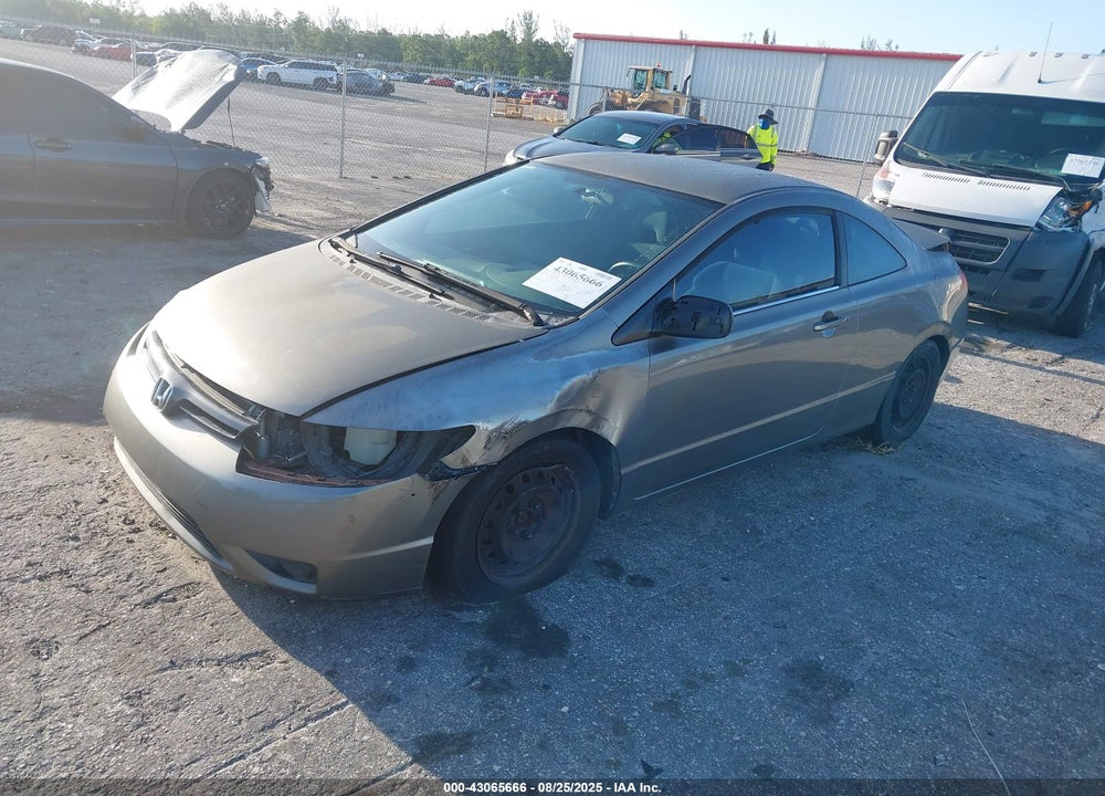 2006 HONDA CIVIC LX VIN: 2HGFG12606H516491