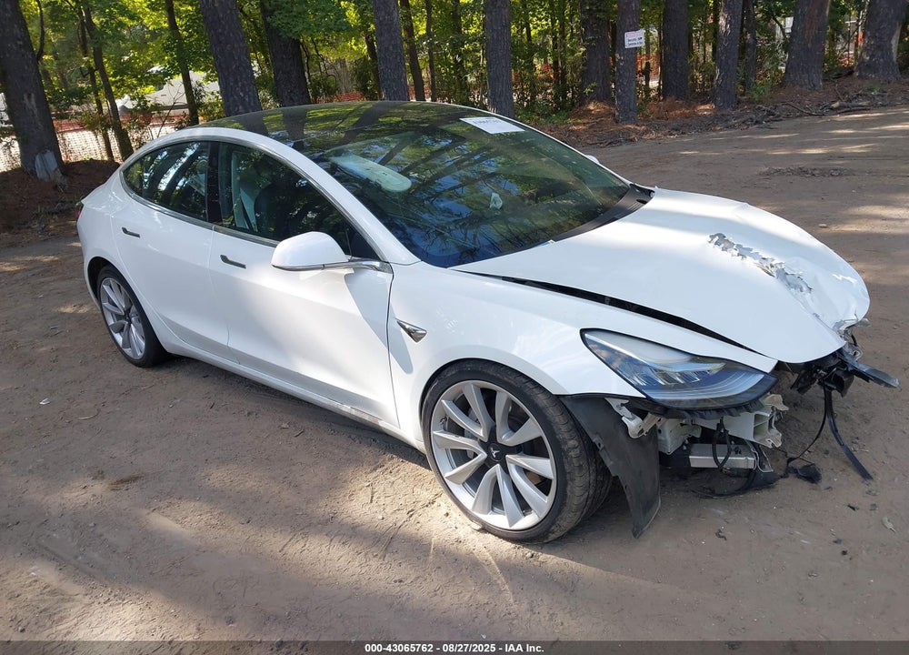 2018 TESLA MODEL 3 LONG RANGE/PERFORMANCE VIN: 5YJ3E1EB8JF067799