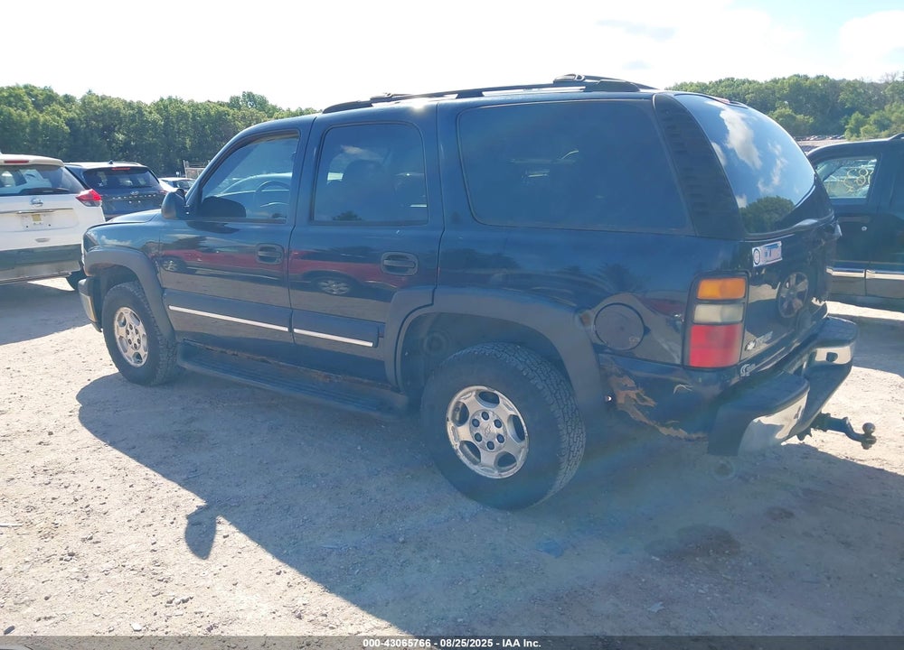 2004 CHEVROLET TAHOE LS VIN: 1GNEK13T34J139901