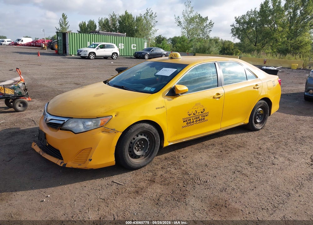 2014 TOYOTA CAMRY HYBRID VIN: 4T1BD1FK3EU140714