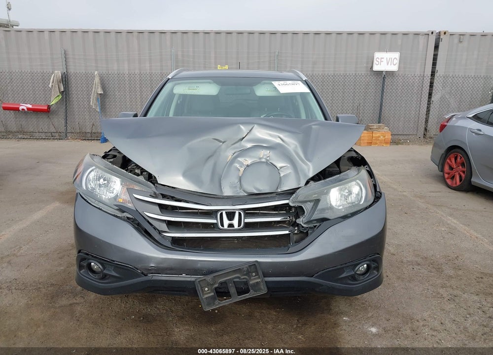 2013 HONDA CR-V EX-L VIN: 5J6RM3H75DL029085