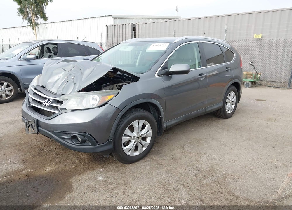 2013 HONDA CR-V EX-L VIN: 5J6RM3H75DL029085