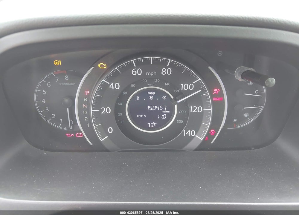 2013 HONDA CR-V EX-L VIN: 5J6RM3H75DL029085