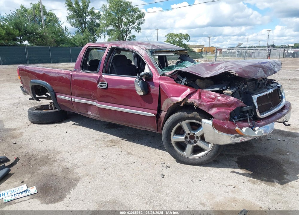 2001 GMC SIERRA 1500 SL/SLE VIN: 2GTEC19V311216335
