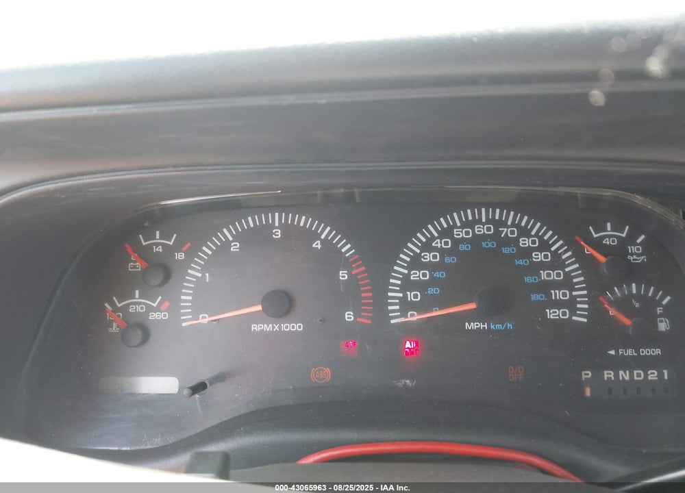 1998 DODGE DURANGO SLT VIN: 1B4HS28ZXWF137476