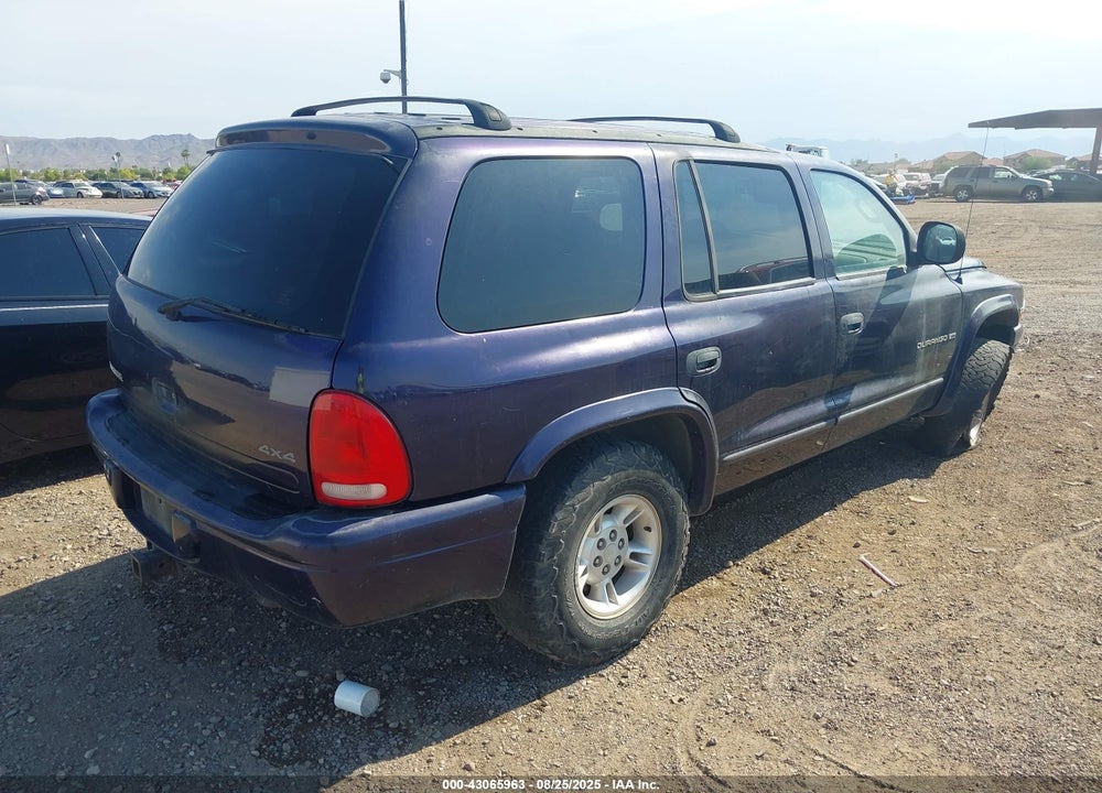 1998 DODGE DURANGO SLT VIN: 1B4HS28ZXWF137476