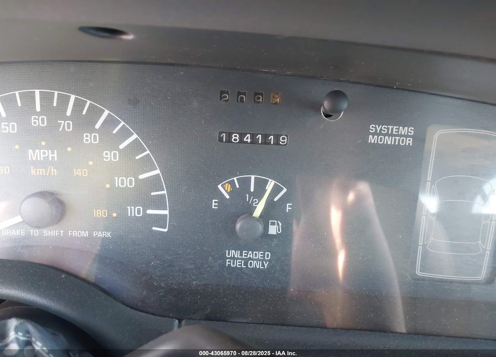 1998 PONTIAC BONNEVILLE SE VIN: 1G2HX52K0W4208332