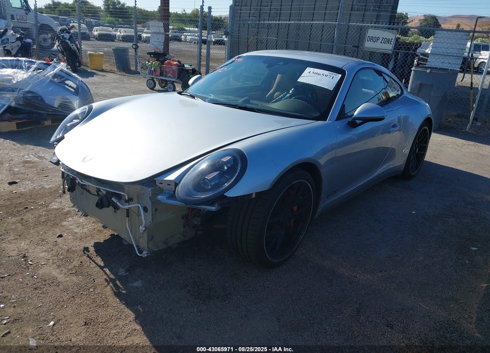2018 PORSCHE 911 CARRERA 4 GTS/CARRERA 4S/CARRERA GTS/CARRERA S VIN: WP0AB2A98JS122876