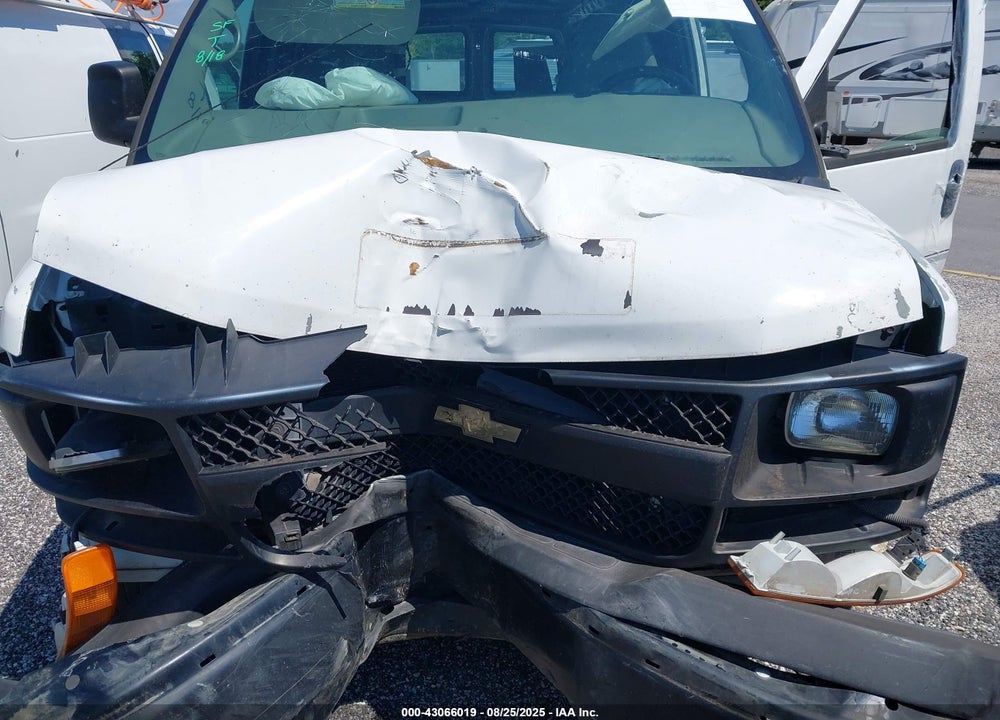 2012 CHEVROLET EXPRESS 2500 WORK VAN VIN: 1GCWGGFA0C1104596