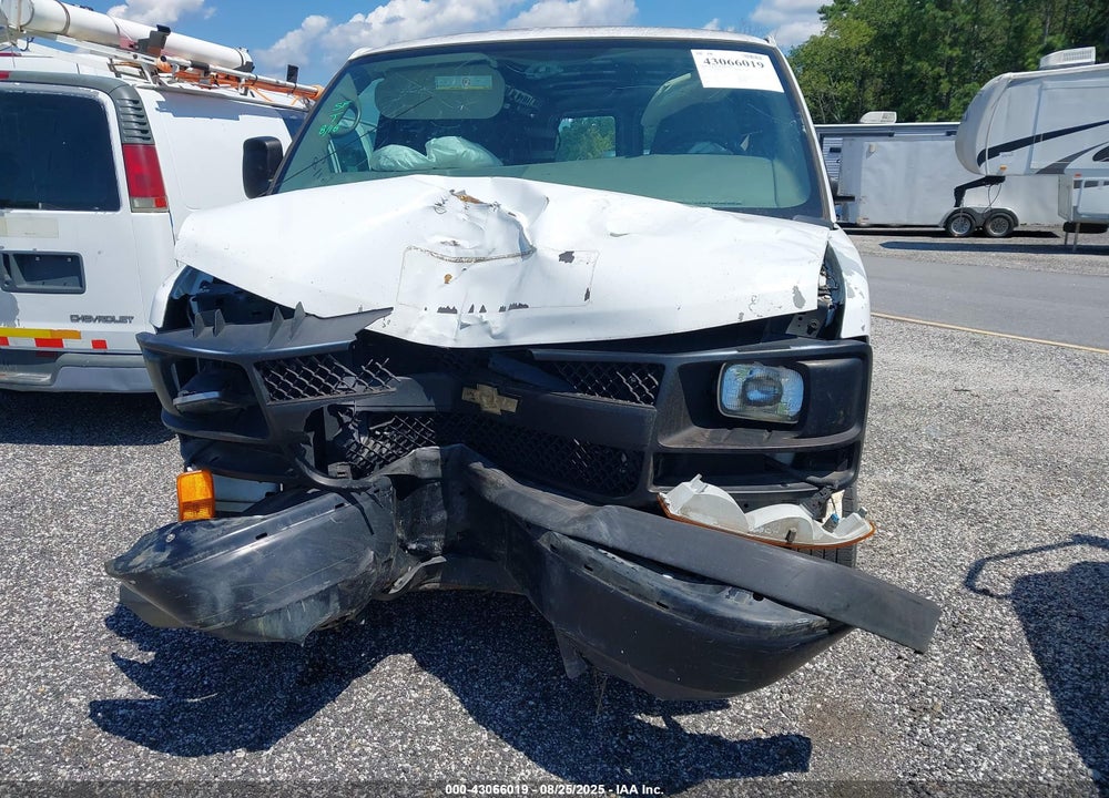 2012 CHEVROLET EXPRESS 2500 WORK VAN VIN: 1GCWGGFA0C1104596