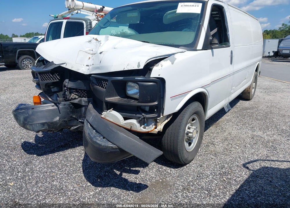 2012 CHEVROLET EXPRESS 2500 WORK VAN VIN: 1GCWGGFA0C1104596