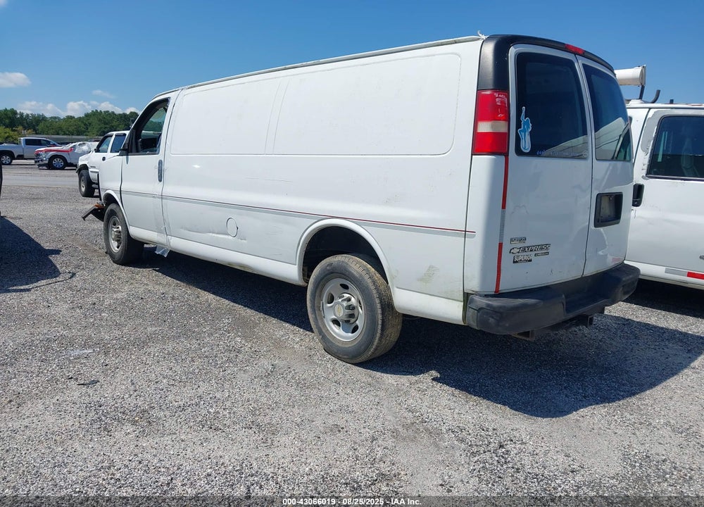 2012 CHEVROLET EXPRESS 2500 WORK VAN VIN: 1GCWGGFA0C1104596