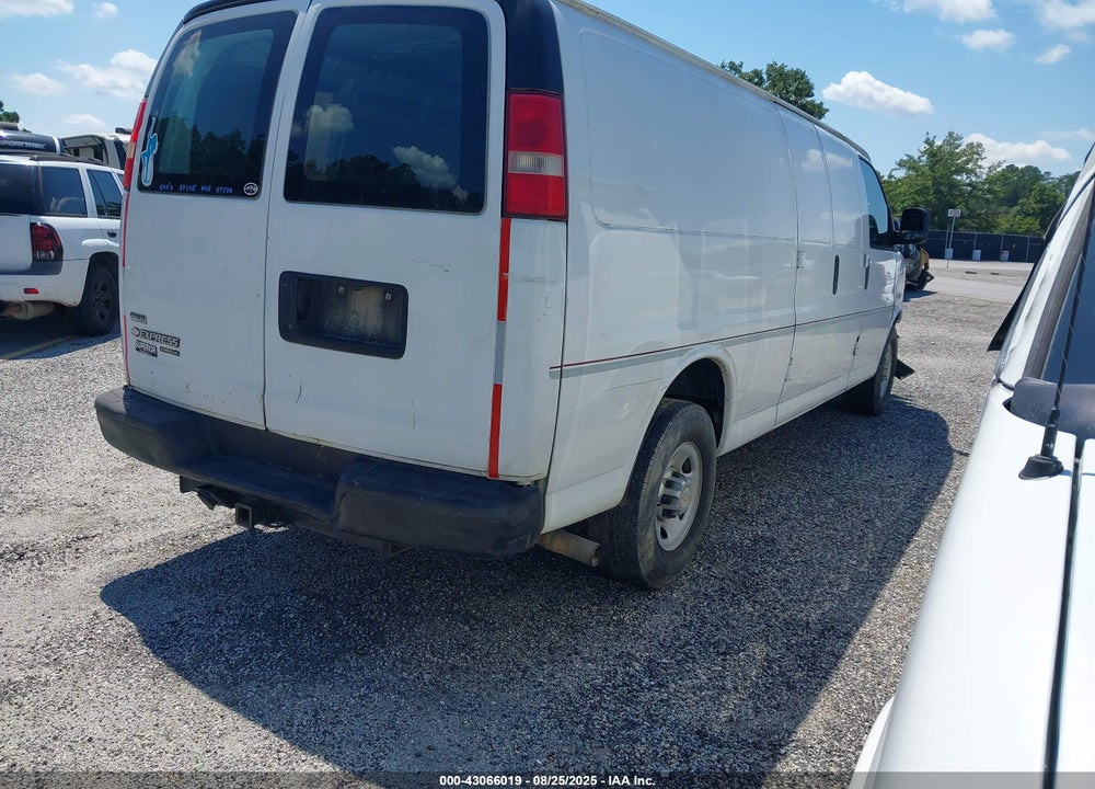 2012 CHEVROLET EXPRESS 2500 WORK VAN VIN: 1GCWGGFA0C1104596