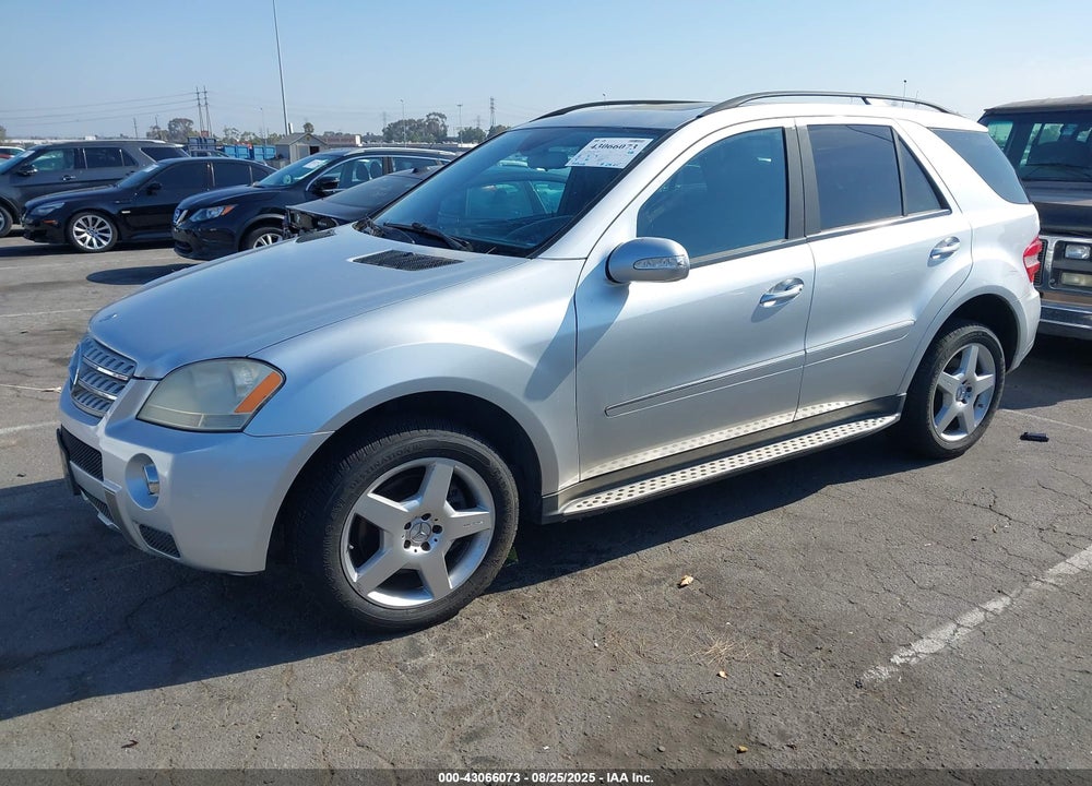 2008 MERCEDES-BENZ ML 550 4MATIC VIN: 4JGBB72E38A354522