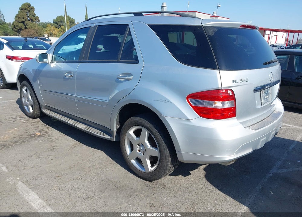 2008 MERCEDES-BENZ ML 550 4MATIC VIN: 4JGBB72E38A354522
