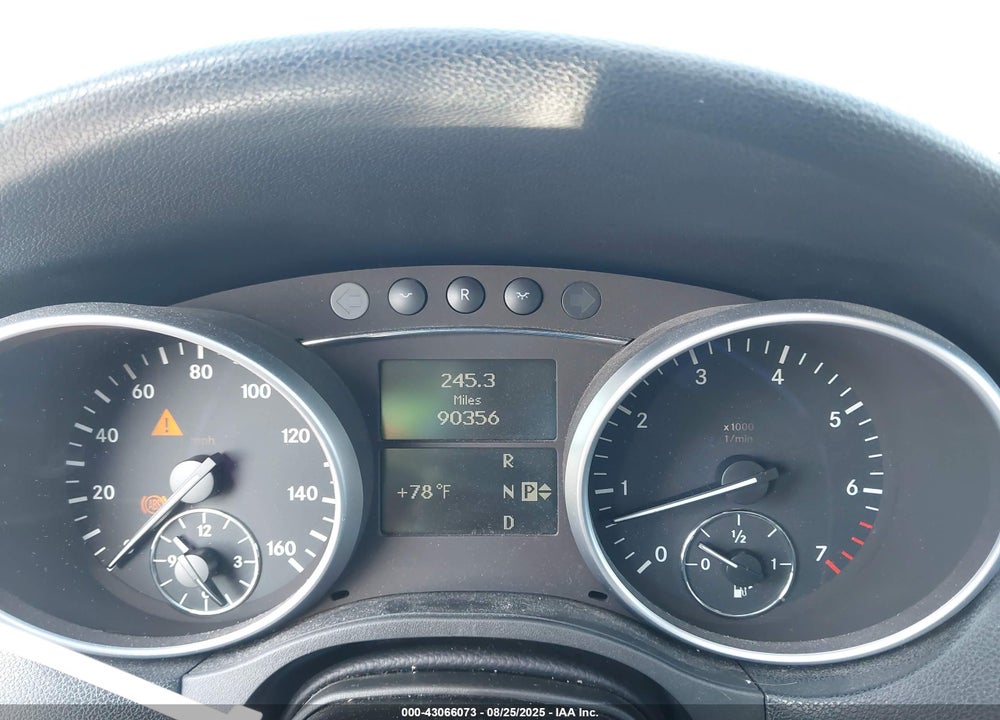 2008 MERCEDES-BENZ ML 550 4MATIC VIN: 4JGBB72E38A354522