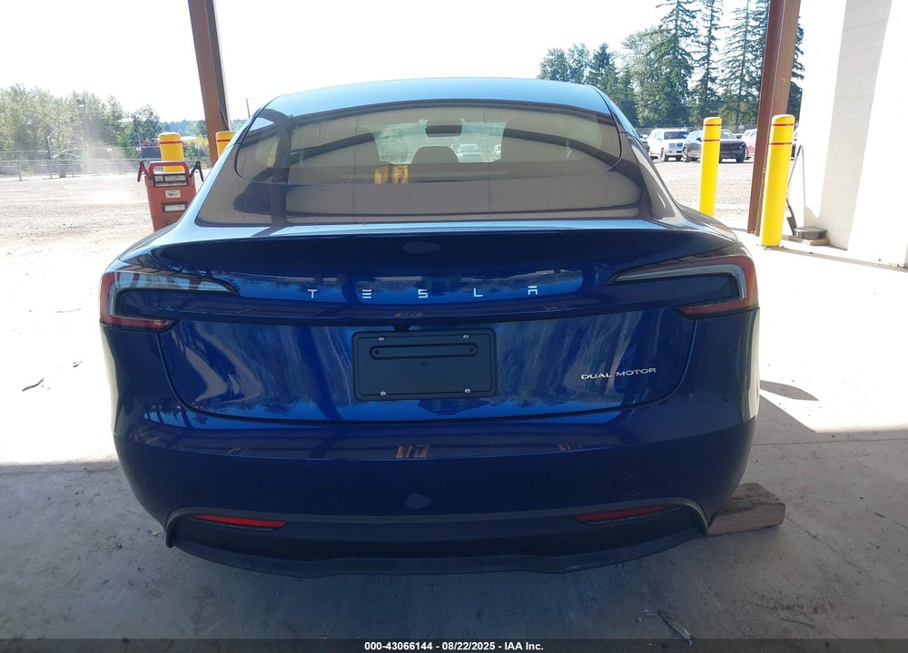 2025 TESLA MODEL 3 VIN: 5YJ3E1EB8SF928755