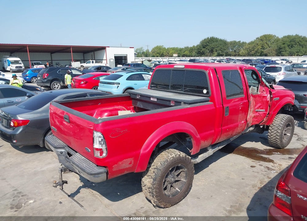 2006 FORD F-250 VIN: 1FTSW21P96EB43054