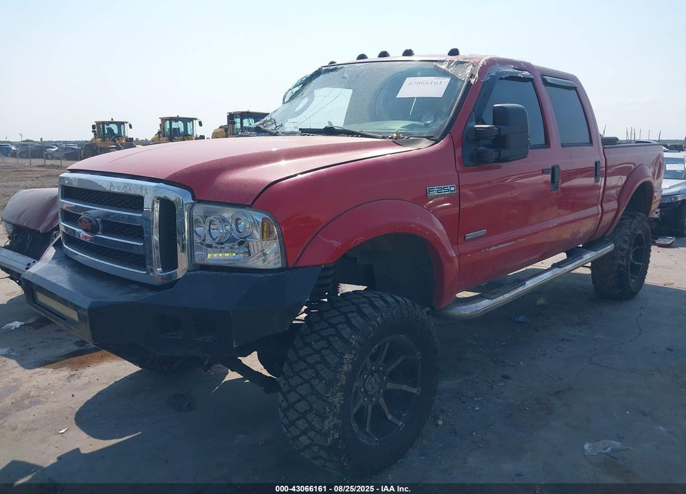 2006 FORD F-250 VIN: 1FTSW21P96EB43054