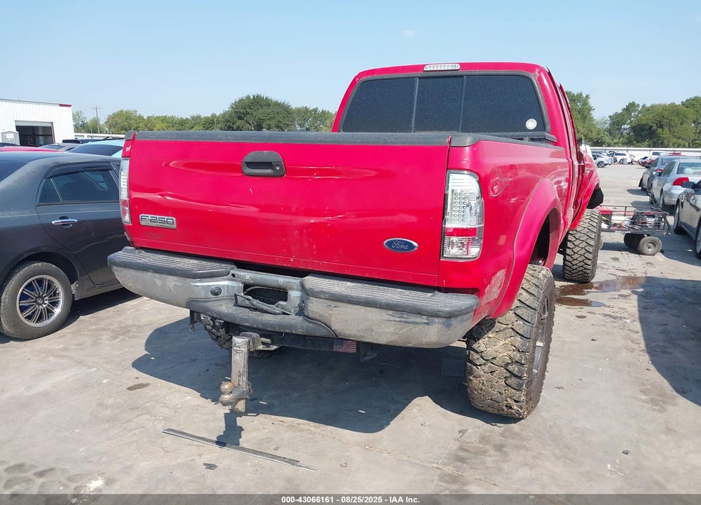 2006 FORD F-250 VIN: 1FTSW21P96EB43054