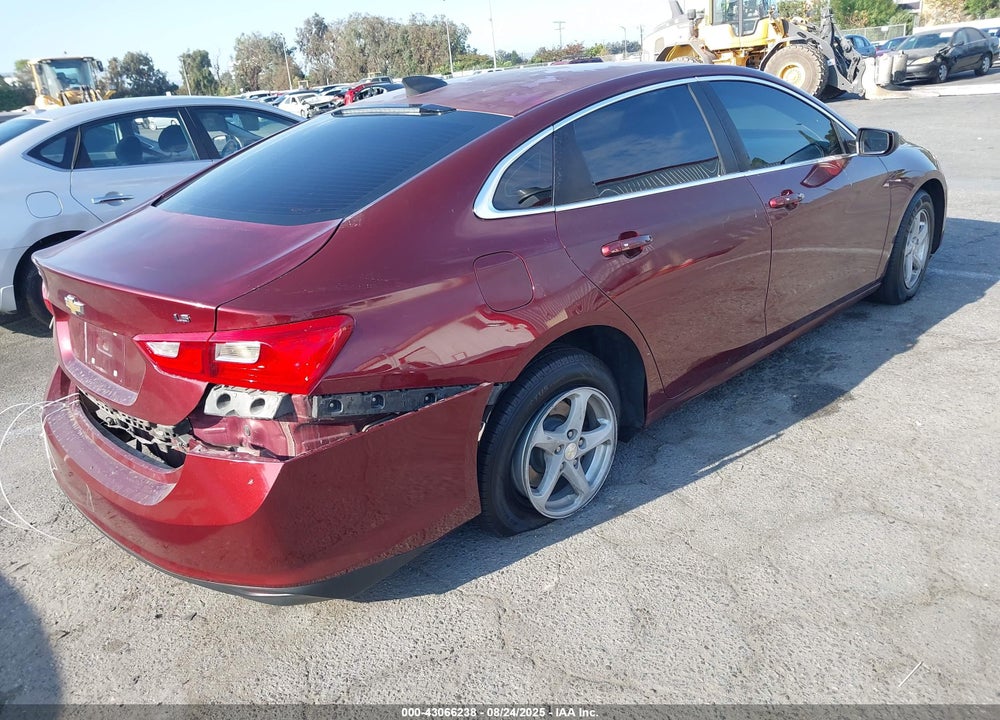 2016 CHEVROLET MALIBU VIN: 1G1ZB5STXGF291614
