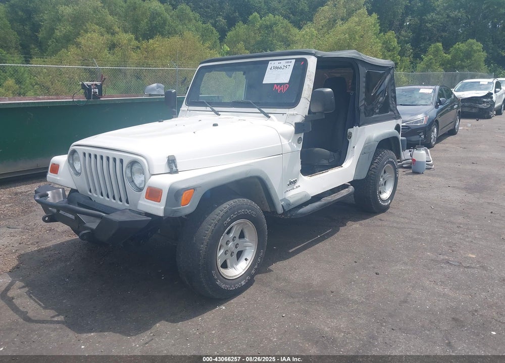 2006 JEEP WRANGLER SE VIN: 1J4FA29106P739166