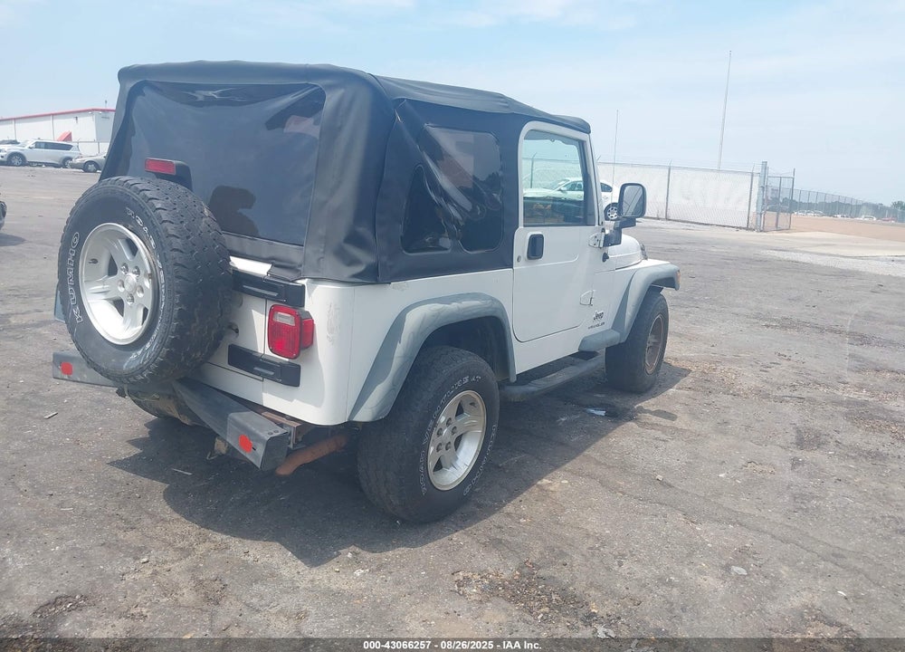 2006 JEEP WRANGLER SE VIN: 1J4FA29106P739166