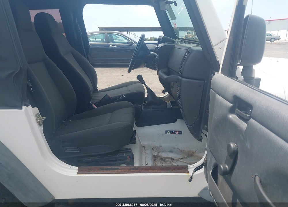 2006 JEEP WRANGLER SE VIN: 1J4FA29106P739166