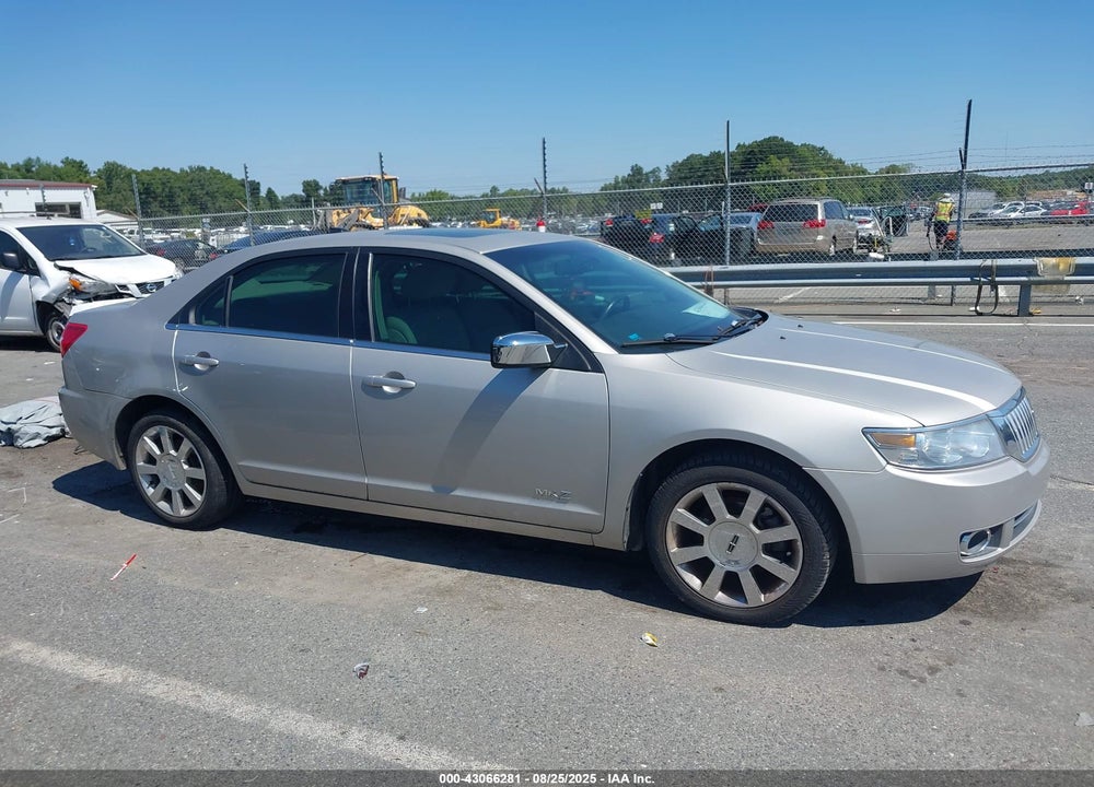 2008 LINCOLN MKZ VIN: 3LNHM26T98R637254