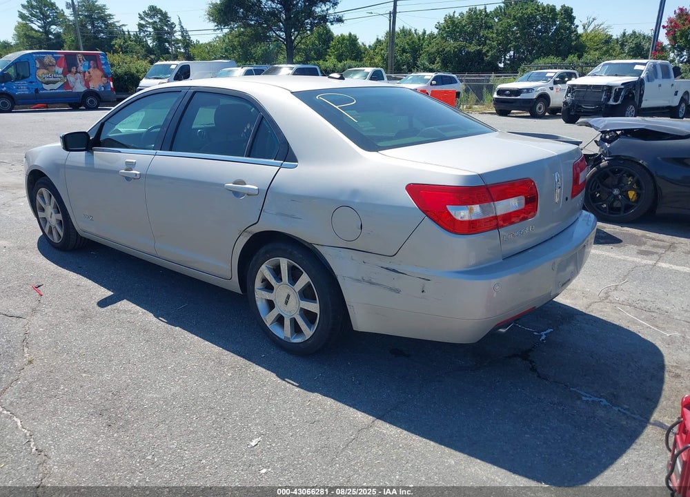 2008 LINCOLN MKZ VIN: 3LNHM26T98R637254