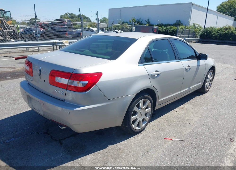 2008 LINCOLN MKZ VIN: 3LNHM26T98R637254