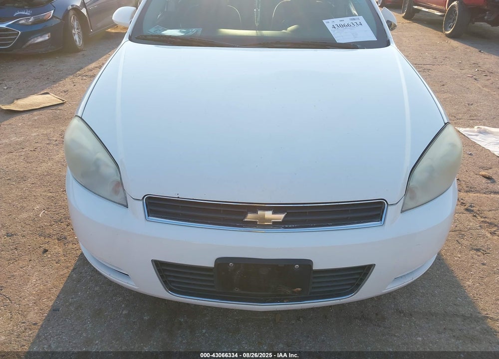 2008 CHEVROLET IMPALA LS VIN: 2G1WB58K381205120