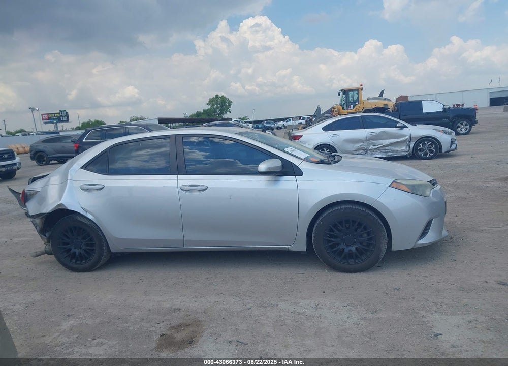 2016 TOYOTA COROLLA VIN: 5YFBURHE9GP418638