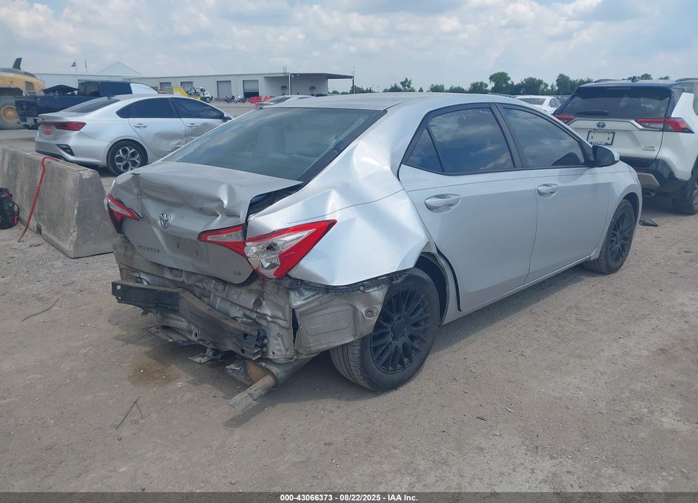 2016 TOYOTA COROLLA VIN: 5YFBURHE9GP418638