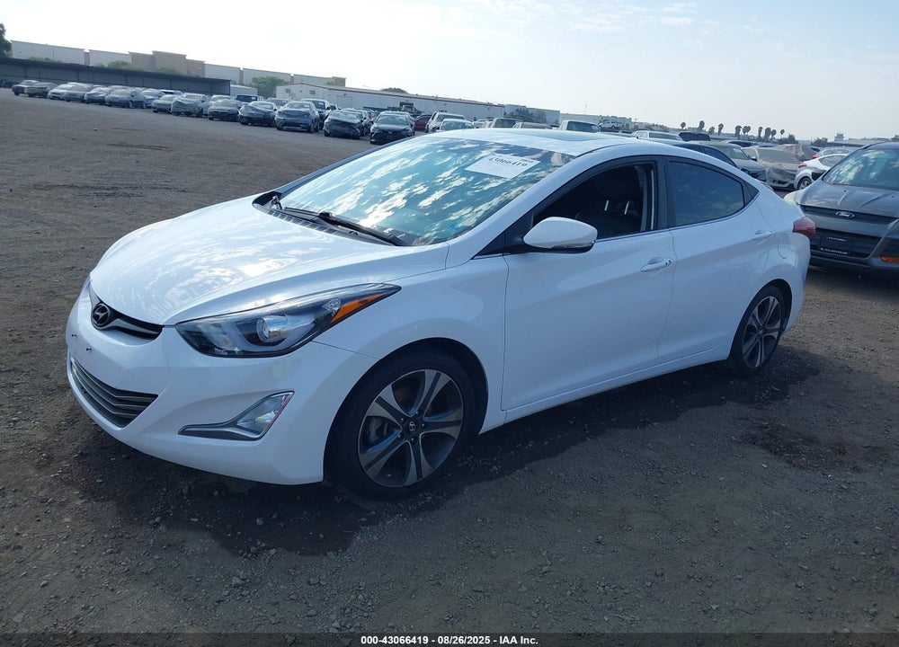 2015 HYUNDAI ELANTRA SPORT VIN: KMHDH4AH8FU345750