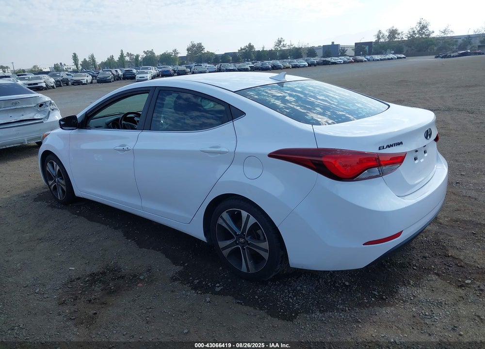 2015 HYUNDAI ELANTRA SPORT VIN: KMHDH4AH8FU345750