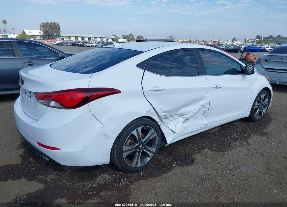 2015 HYUNDAI ELANTRA SPORT VIN: KMHDH4AH8FU345750