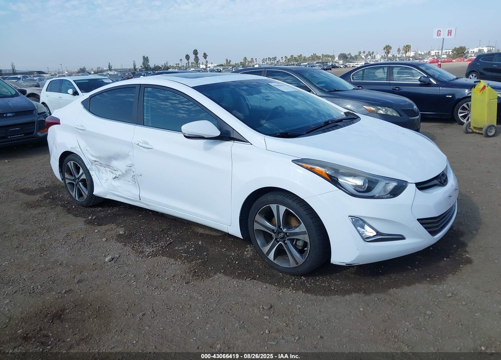 2015 HYUNDAI ELANTRA SPORT VIN: KMHDH4AH8FU345750
